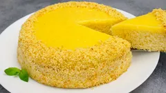 Torta al limone alta e soffice senza burro: ecco come renderla davvero leggera