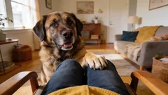 Cosa significa quando un cane ti mette la zampa sul ginocchio e come reagire correttamente