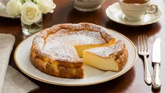 Cremosa, leggera, compatta: torta allo yogurt senza farina, che dopo averla raffreddata diventa davvero buona.