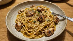 Cena semplice senza panna: pollo con aglio e zenzero in salsa aromatica